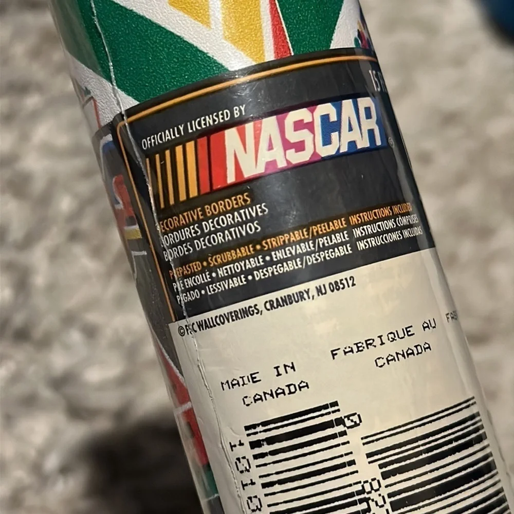 NASCAR Border Wallpaper NEW Vintage Retro wall paper